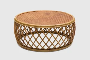 Albright Rattan Round Table