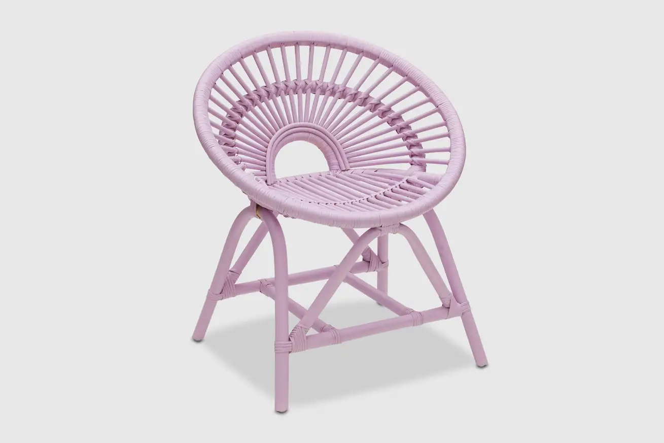 Rainbow Kids Chairs-Lavender