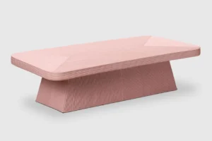 Lottie Low Table-Pink