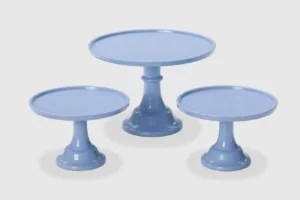 Periwinkle Cake Stands