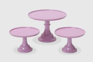Lilac Cake Stands