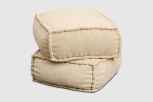 Prospect Pouf-Off-White