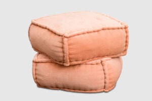 Prospect Pouf-Soft Coral